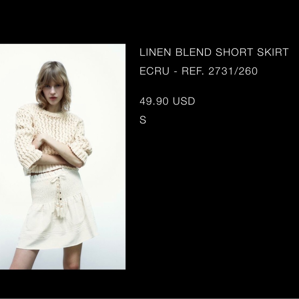 Zara Skirt